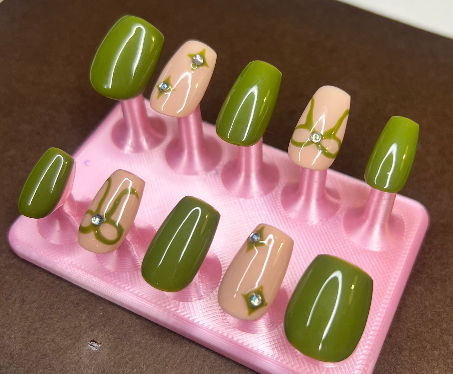 Medium Olive Charm